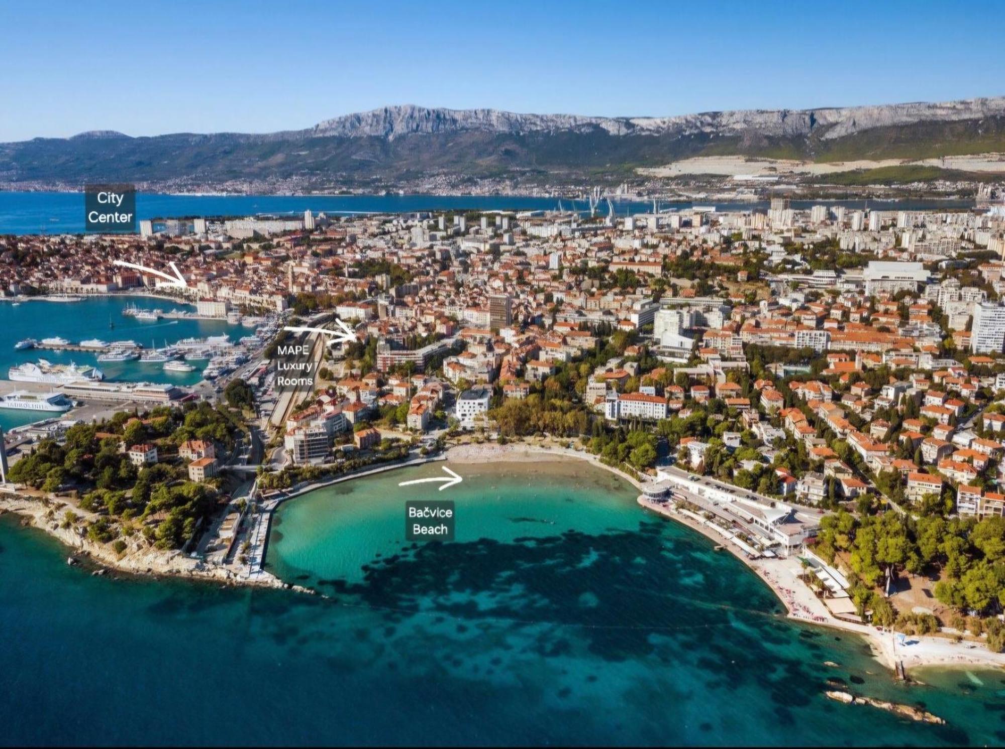 Ma Pe Luxury Rooms Split Dış mekan fotoğraf
